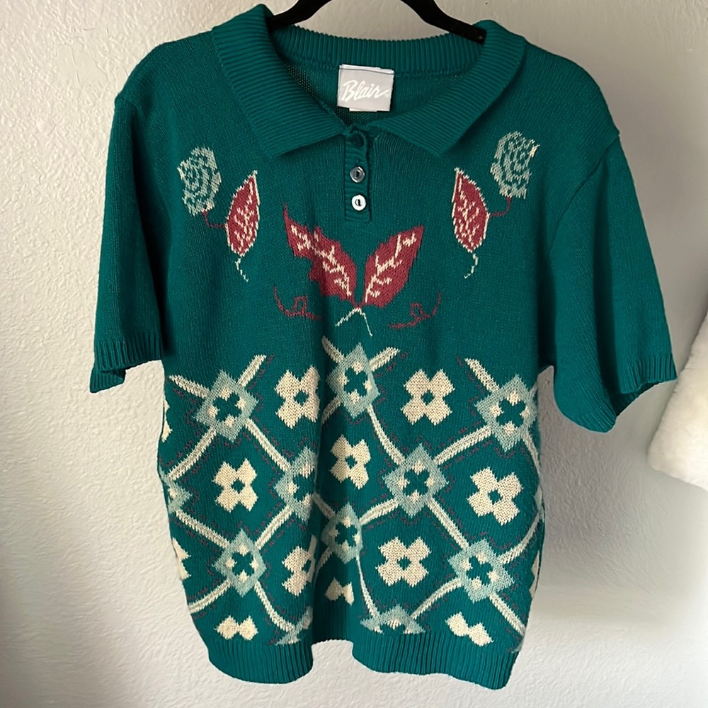 COPY - Vintage short sleeve sweater